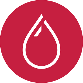 Icon of blood drop